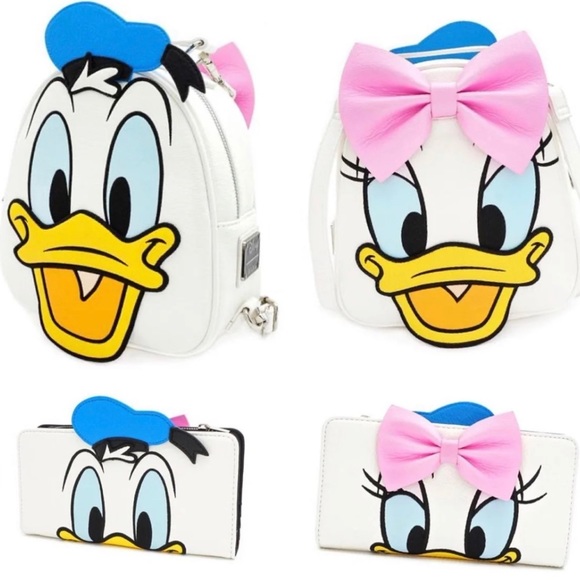 Disney Handbags - Loungefly Daisy and Donald Backpack